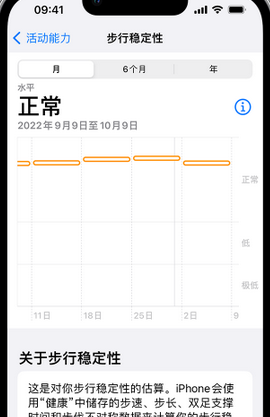 疏附iPhone手机维修如何在iPhone开启'步行稳定性通知'