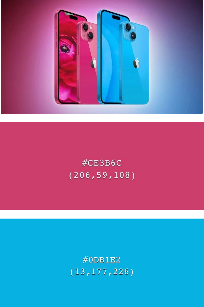 疏附苹果维修网点分享iPhone 15 系列手机有哪些配色 