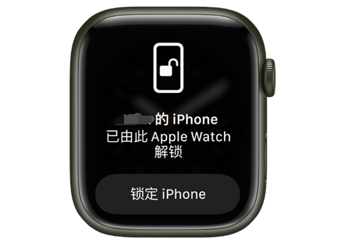 疏附苹果手机维修分享用 AppleWatch 解锁配备面容 ID 的 iPhone方法 