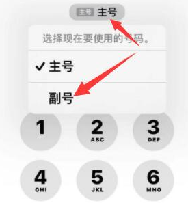 疏附苹果14维修店分享iPhone 14 Pro Max使用副卡打电话的方法 